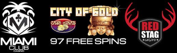 Fresh money on Slots is available at Red Stag and Miami Club Casino