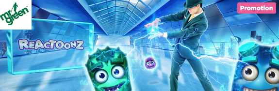 Watch your Bankroll Explode in the Reactoonz Reward Race at Mr Green Casino