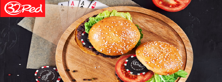 Get a Delicious Casino Bonus Everyday at 32Red Casino