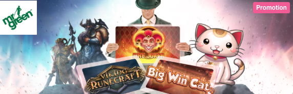 New Year New Gear- Win Goodies at Mr Green Casino