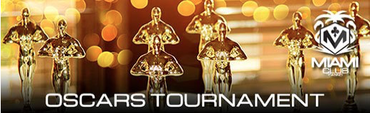 $1,200 Oscars Slot Tournament at Miami Club Casino