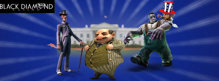 Win Free Spins in the Presidential Raffle at Black Diamond Casino
