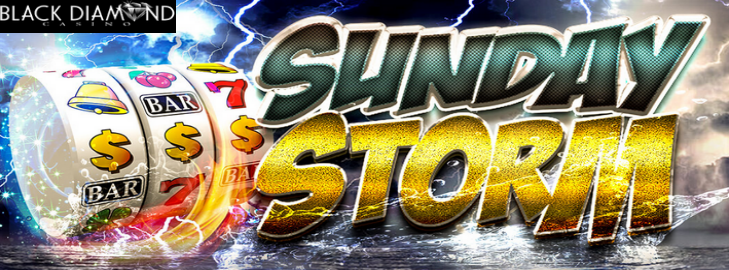 Cash in on Sunday Storm Slot Tournaments at Black Diamond Casino