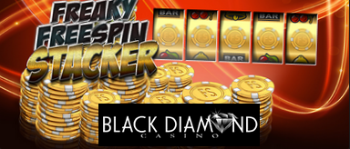 Freaky Free Spin Stacker at Black Diamond Casino