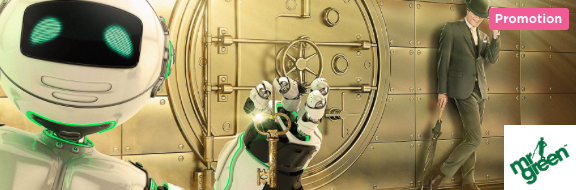 Win a Kilo of Gold when you Crack the Code at Mr Green Casino