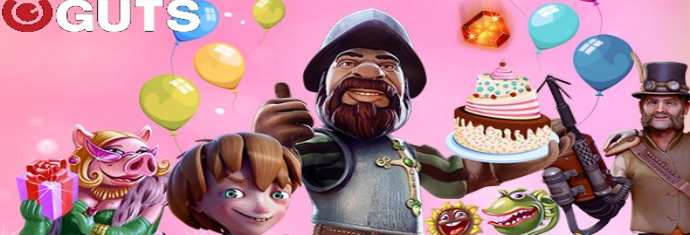 Win a Share of 20000 Celebrating Gonzos Birthday at Guts Casino