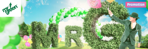 Party with 200000 Free Spins at Mr Green Casino