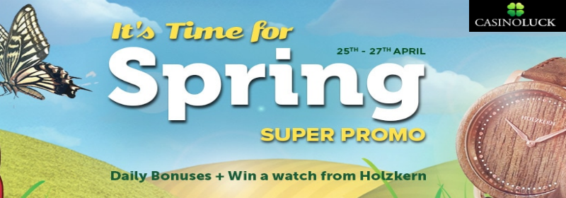 Spring Super Slot Promo at Casino Luck