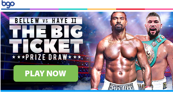 Witness Bellew VS Haye II Live at The 02 thanks to BGO Casino