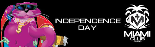 Win Cash Prizes in the Stars and Stripes Slot Tournament at Miami Club Casino