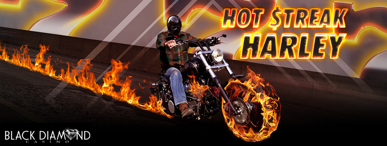 Win a Brand New Harley Davidson at Black Diamond Casino