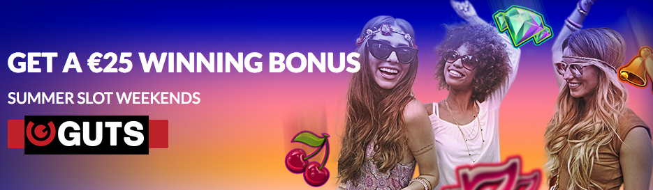 Get a 25 Festival Slot Bonus Every Weekend at Guts Casino