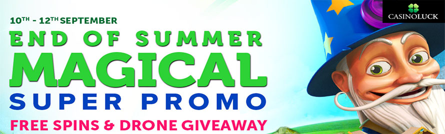 End of Summer Magical Super Promo at Casino Luck