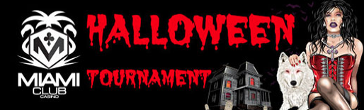 $5,000 Halloween Slot Tournament at Miami Club Casino