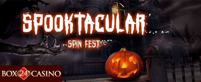 Spooktacular Halloween Spin Fest at Box 24 Casino