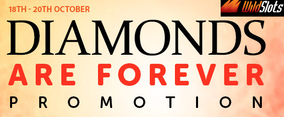 Win Free Spins and a Samsung Galaxy Tab in the Diamonds are Forever Promo at Wild Slots Casino