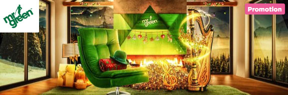 It's Jackpot Cash Joy in the 5 Jackpots of Christmas Promotion at Mr Green Casino