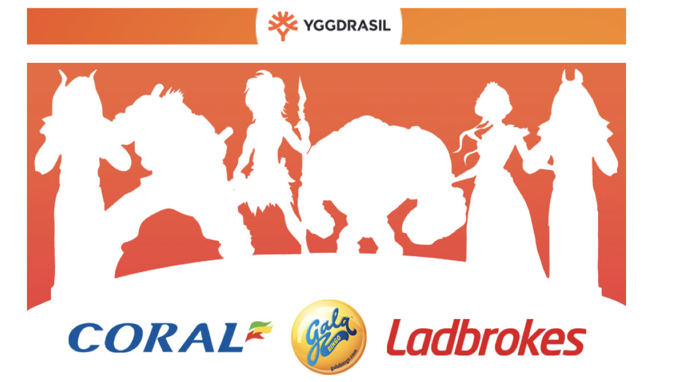 Yggdrasil agrees slots content deal with GVC's Ladbrokes, Coral and Gala brands