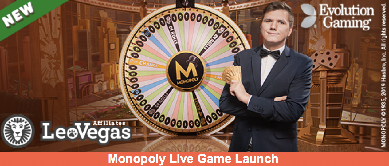 LeoVegas Casino Launches Evolution's Monopoly Live