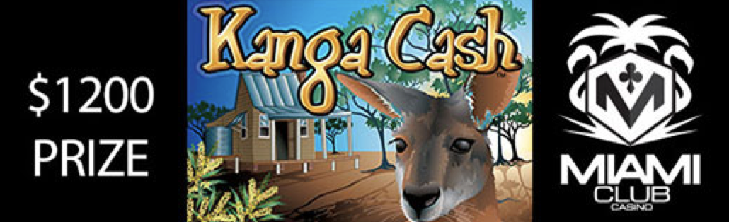 Win a Share of $1,200 in the Big Roo Tournament at Miami Club Casino