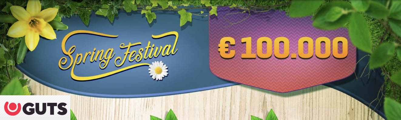 €100,000 Spring Festival at Guts Casino