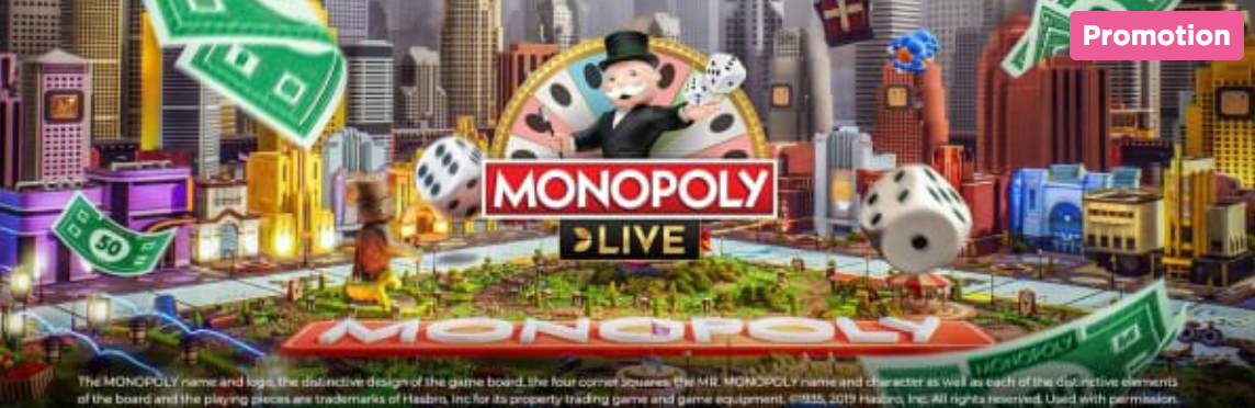 Celebrate the launch of Monopoly Live at Mr Green Casino and Pass Go to Collect €35,000