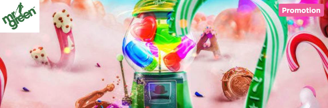 Win €50,000 in Candy Cash at Mr Green Casino