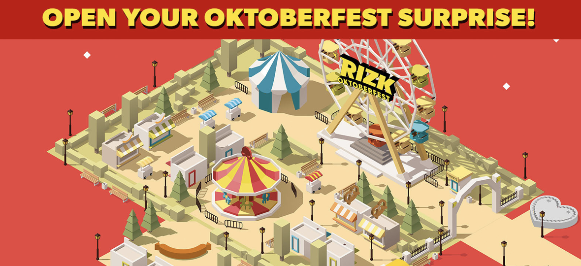 Head over to Rizk Casino for Rizktoberfest for an extravaganza of prizes