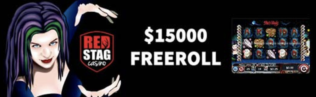 $15,000 Hallowin Spooky Freeroll at Red Stag Casino