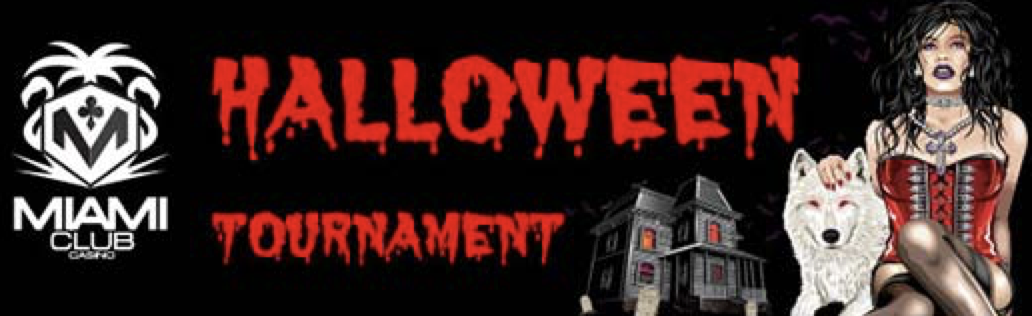 Halloween Slot Tournaments full of Cash prizes at Miami Cub Casino