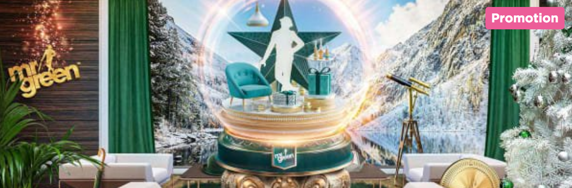 Get Your 47 Days of Christamas Rewards at Mr Green Casino