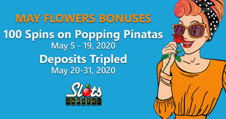Celebrate Cinco De Mayo at Slots Capital Casino with $1500 Match Bonuses and 100 Spins