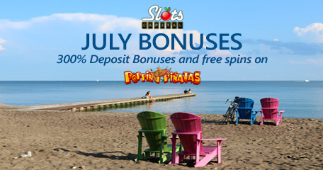 Get a Massive 300% Added to all your July Deposits at Slots Capital Casino