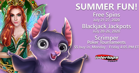 Intertops Poker has all your Summer Slot Fun