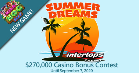 Win a Share of $270,000 in Intertops Casino's Summer Dreams Casino Bonus Competition