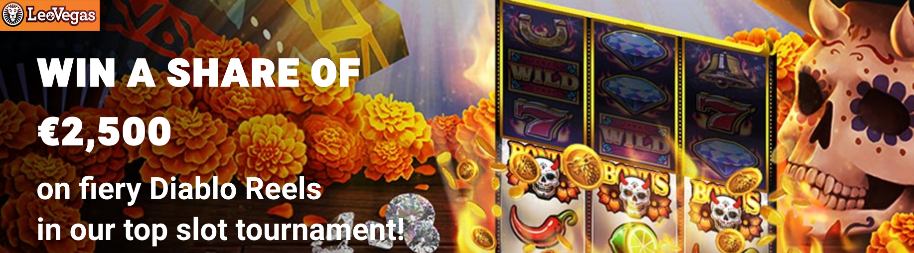 Win a Share of €2,500 in Cash Prizes in Mr Diablo's Backyard Promotion at LeoVegas Casino