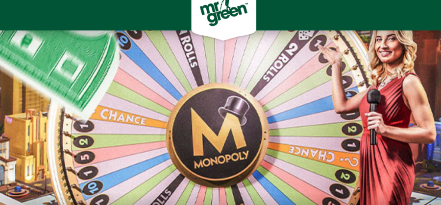 Play Monopoly Live at Mr Green Casino and Win a Share of the €2,500 prize pool