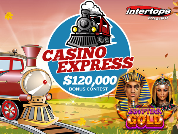 Cash in on $120,000 in Cash Prizes in Intertops Casino Express Bonus Contest