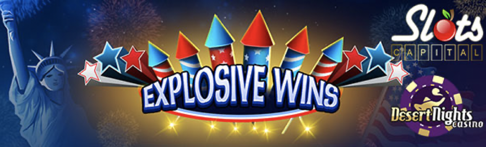 Get Ready for Fireworks Playing the new Explosive Wins Slot